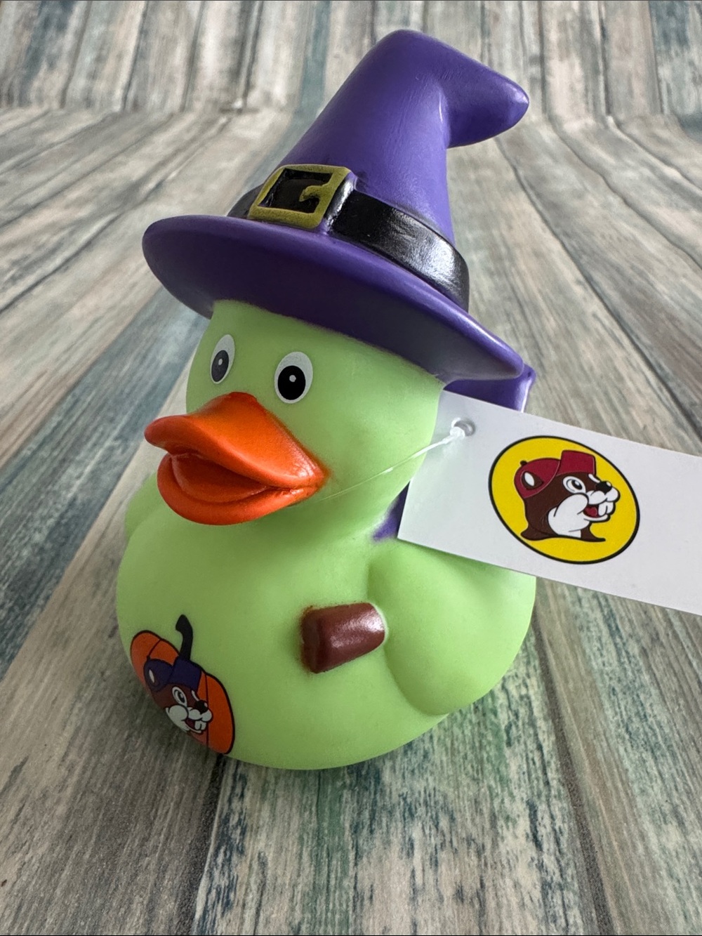 NWT Buc-ee's Halloween Witch Duck